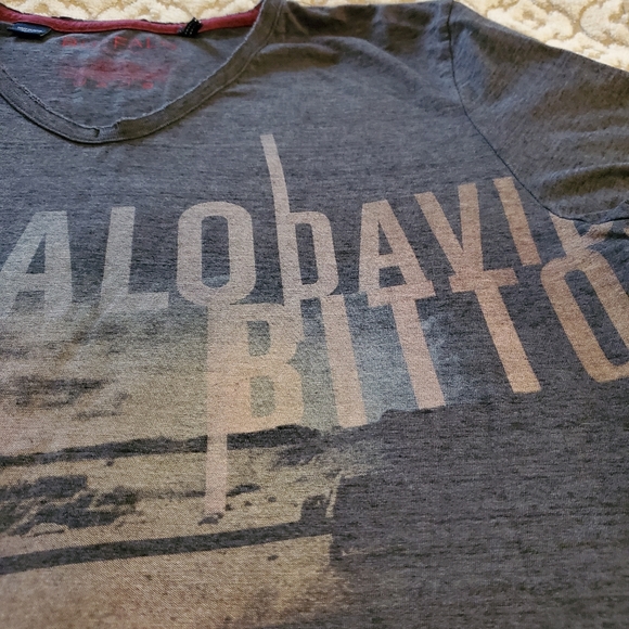 Buffalo David Bitton raw edge tee - Picture 4 of 10